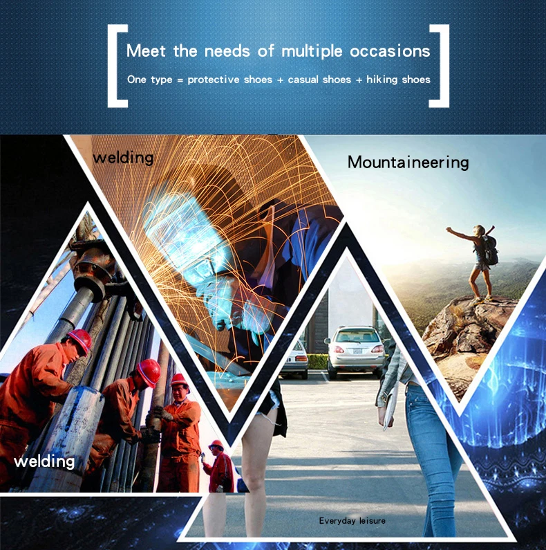 2020 New style  Design Comfortable Breathable safety shoes